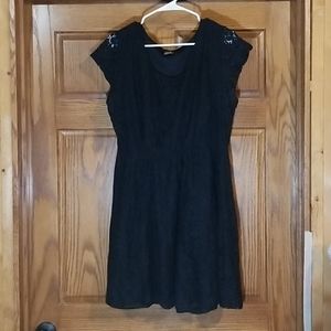 Classic Black Lace Dress